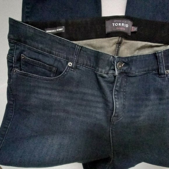 Torrid Premium Bombshell Skinny Stretch Jeans Plus Size 24 - Picture 8 of 12